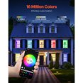 thumbnail image 3 of KFFKFF Smart Light Bulbs, A19 E26 Compatible with Alexa & Google Assistant, WIFI & Bluetooth LED Bulbs with RGB Color Options, 44 Preloaded Scenes, Music Synchronization, Hub-Free, Set of 4, 3 of 9