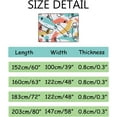 thumbnail image 3 of FREEAM Soft Foam Nursery Area Rugs Hand Drawn Skateboarding Doodle Non Slip Play Mats for Kids Boys Girls Playing Room Living Room80x58 inch, 3 of 6