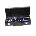 thumbnail image 2 of kusrkot Portable Piccolo Flute Hard Case Faux Leather Piccolo Case Holder for Beginner, 2 of 9