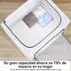 thumbnail image 3 of Bolsa De Almacenamiento Plegable Organizador De Ropa （2pcs）, 3 of 5