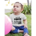 thumbnail image 2 of I Just Did 9 Months Inside T-Shirt Infant -Smartprints Designs,  12 Months, 2 of 4