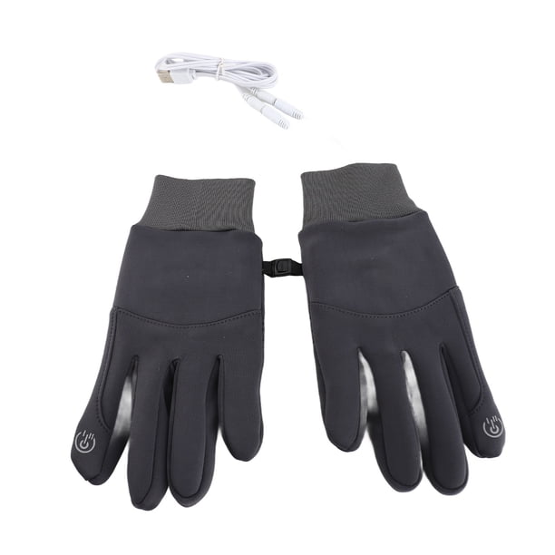 Guantes Calefactables Eléctricos, Guantes Calentadores De Manos Para Exteriores Con Pantalla Táctil Para Mujeres Y Hombres, Guantes Térmicos Antideslizantes Recargables