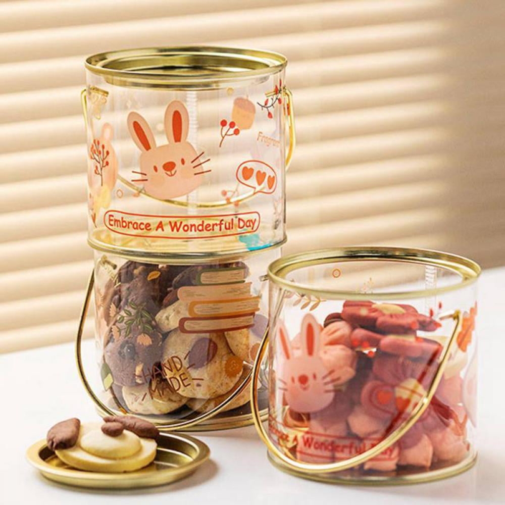 20x Rabbit Gift Bags Treat Lollies Pink Bag Macaron Cookie Packaging Easter DIY 