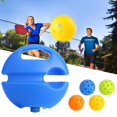 thumbnail image 4 of Tennis Trainer Heavy Duty Base With Elastic Rope Ball Outdoor Practice Self-duty Rebound Sparring Device For Tennis Lover N7u5 C, 4 of 6