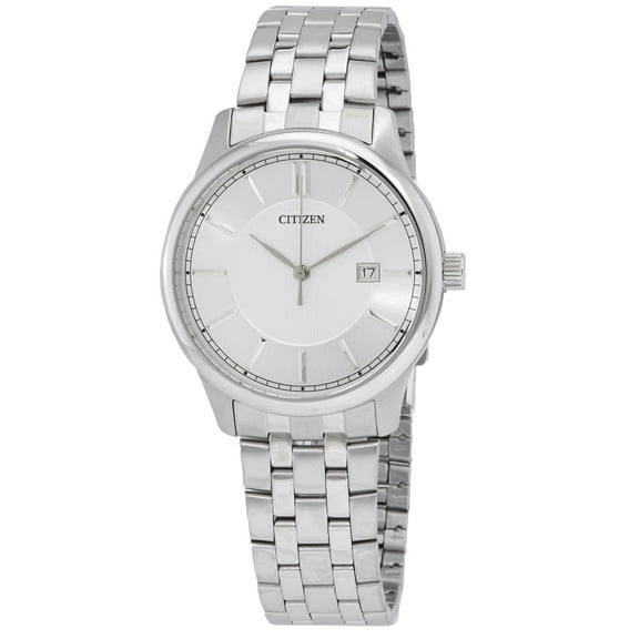 Citizen Men's BI1050-56A Silver Stainless-Steel Quartz Watch