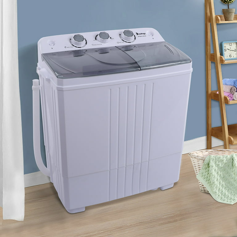 MOJOCO Foldable Washing Machine - Portable Washing Machine for Baby/Girls Clothes/Socks/Underwear/Towels - Collapsible Washing Machine - Automatic