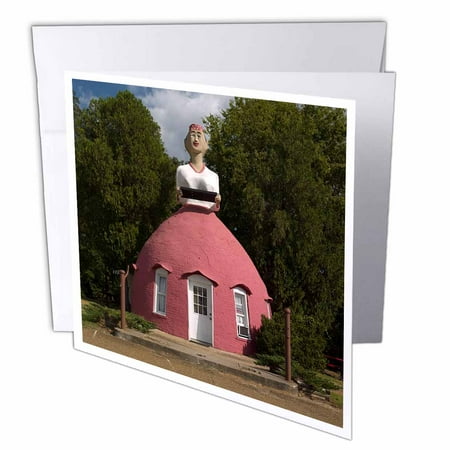3dRose Mammys Cupboard Restaurant in Natchez, Greeting Cards, 6 x 6 inches, set of 6