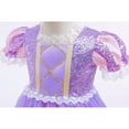 thumbnail image 4 of Girls Sofia Princess Dress Female Birthday Dress Up Costumes, Size for 3-9, 4 of 7