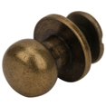 thumbnail image 3 of 20Pcs Rond Tête Cuivre Stud, 10 X 8mm Rond Tête Cuivre Studs Métal Punk Pointes Bricolage Rivets en Cuivre Tête Ronde Mamelon Chaussures de Sac à Ongles pour Cuir 10 X 8mm, 3 of 8