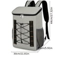 thumbnail image 2 of Nylon Lunch Lunch Bag Outdoor Sports Picnic Storage Bag Large Capacity Thermal Insulated Backpack, 2 of 5