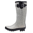 thumbnail image 5 of Brown Oak Womens Rebecca Waterproof Adjustable, Grey/White Herringbone, Size 6.0, 5 of 7