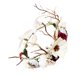thumbnail image 2 of 1 tiara de flores artificiales, exquisita diadema decorativa para niña, diadema brillante., 2 of 4