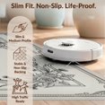 thumbnail image 6 of Design&I 4'x6' Ultra Soft Area Rug, Classic Farmhouse Lettering Adorned With Corner Botanical Sprigs None Fluffy Washable Non Shedding for Bedroom Living Room Home Office, 6 of 7