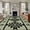 Green, variant on 2x3 Ft Entryway Area Rug, Brown Black Boho Kitchen Rug Runner Washable Floor Mat, Country Aztec Southwest Geometric Non Slip Indoor Door Mat Throw Carpet for Bathroom Living Room Bedroom