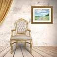 thumbnail image 3 of Curinga, Kim 24x19 Gold Ornate Wood Framed with Double Matting Museum Art Print Titled - Trail Path, 3 of 4