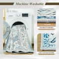 thumbnail image 7 of Junovo 6'x9'Rugs for Living Room Boho Rug Floor Carpet,Light Blue, 7 of 7