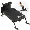 thumbnail image 1 of Lifepro Nordic Curl Workout Bench - Home Gym Hamstring Curl Machine & Glute Bench with Transport Wheels - Works with 1" & 2" Olympic Weight Plates - Durable Padding, Construction, 1 of 4