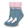 thumbnail image 5 of Disney Stitch Women's 3D Sweater Slipper Socks, 1-Pack, Size 4-10, 5 of 6