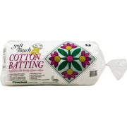 Fairfield Batting Soft Touch Cotton 90x108 White