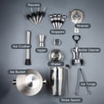 thumbnail image 3 of Mistaha Ensemble de 16 Pcs/ensemble Kit de Barman Mixology Ensemble de Shaker de Cocktail, 3 of 8