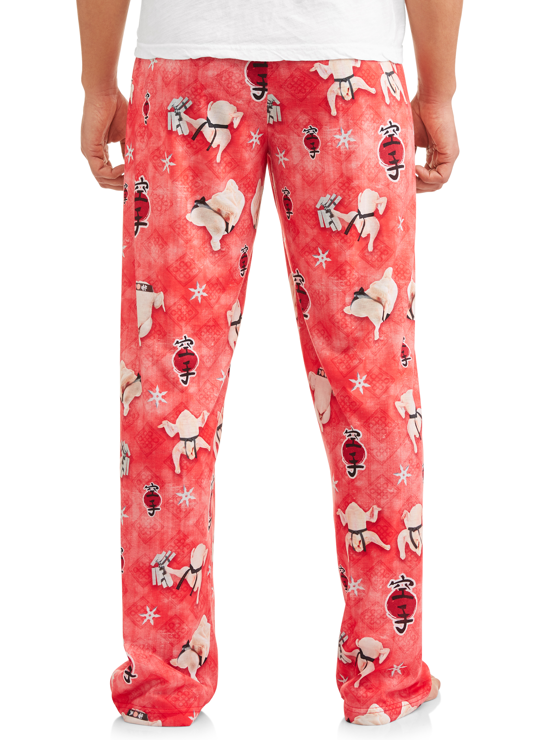 Owl Night Long Men’s Turkey Karate Pajama Pants - image 2 of 4