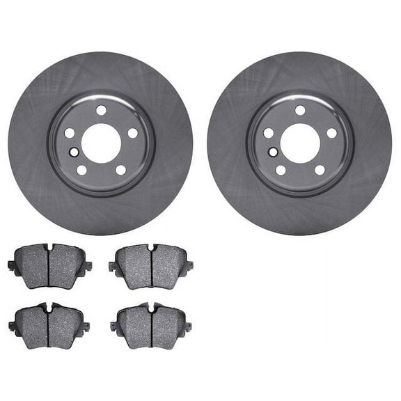 Front Brake Pad and Rotor Kit - Compatible with 2019 - 2023 BMW 330i xDrive Sedan 2020 2021 2022
