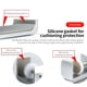 thumbnail image 5 of Soporte para audifonos de aleación de aluminio universal Soporte de suspensión Gancho de Eccomum Percha para audifonos, 5 of 6