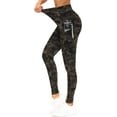 thumbnail image 4 of FUNING Thick High Waist Yoga Pants with Pockets, Tummy Control Workout Running Yoga Leggings for Women, 4 of 5