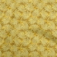thumbnail image 1 of oneOone Cotton Cambric Yellow Fabric Leaves Quilting Supplies Print Sewing Fabric By The Yard 56 Inch Wide, 1 of 4