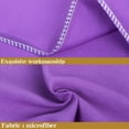 thumbnail image 5 of Ntbay Microfiber Pillowcase set - 2 Pack - Envelope Closure Pillow Cases - Standard - Purple, 5 of 5