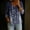 Navy, variant on 3/4 Length Sleeve Womens Tops Boho Tops for Women Womens Tops Work Tops Summer Blouses Summer Shirts Linen Shirts Blouses for Women Dressy Casual Plus Size Summer Tops Plus Size Tunic Tops Blue S