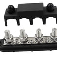 thumbnail image 3 of Power Distribution Block with Cover 250 Amp Rating Fit for Automotive Truck Black M10, 3 of 5