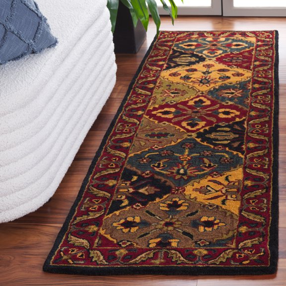 SAFAVIEH Classic Sunny Southwestern Runner Rug, Blue/Red, 2'3" x 8'