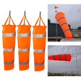 thumbnail image 1 of 3pcs 30 "80cm Bolsa marino para aeropuerto de manga de aviación con cinturones reflectantes Cola Manga de viento del aeropuerto, 1 of 3