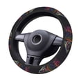 thumbnail image 2 of Fotbe Dragon with Colorful Tail Funda para Volante Universal de 15 pulgadas, Accesorios para Auto para Hombre y Mujer, Protector de Volante Cómodo para SUV y Sedán, 2 of 6