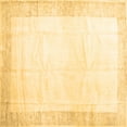 thumbnail image 1 of Ahgly Company Indoor Square Solid Brown Modern Area Rugs, 7' Square, 1 of 4