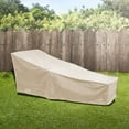 EZSPTO Outdoor Chaise Lounge Cover, Garden Patio Waterproof Lounge