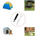 thumbnail image 4 of Heavy Duty Trampoline Anchor Kit- Set of 4,Ground Anchor Wind Stakes with Rope Universal Trampoline Tie Downs with Ground Stakes, 4 of 4