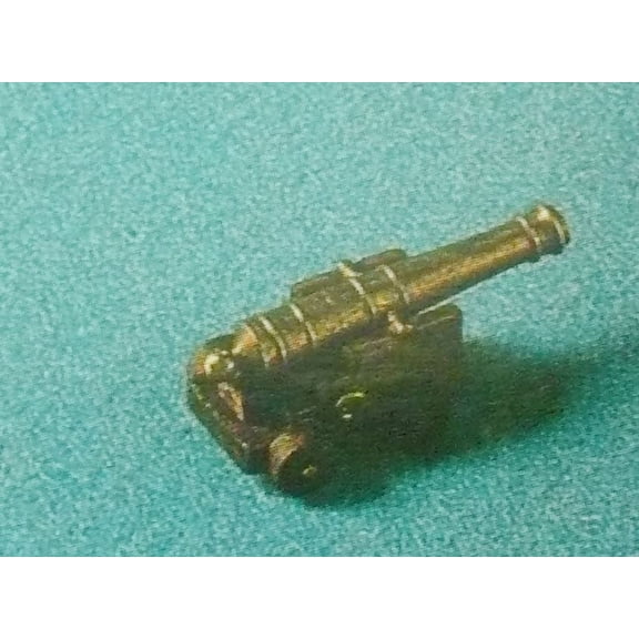 Corel C-34 Corel Cannon Kit 45 mm long - Burnished White Metal, Wood & Brass1/pk