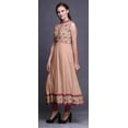 thumbnail image 3 of Bimba Light Pink Salmon3 Floral Indian Kurtis For Women Solid Readymade Anarkali Dress Printed Indian Kurti X-Large, 3 of 6