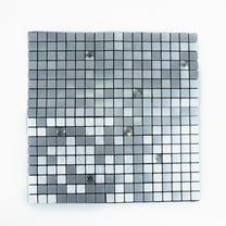 12pcs Flexible Mirror Sheets Self-Adhesive, TSV Acrylic Non-Glass Tiles DIY  Mirror Stickers Decor Removable for Home Decor 