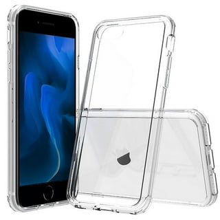 Case for iPhone 8 Plus, Nakedcellphone [Silver] MAGNETIC Snap-On Aluminum  Cover with Transparent Rear 9H Hard TEMPERED GLASS Clear Protector for  Apple