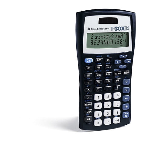 Details about   Blue Texas Instruments TI 30X IIS Scientific Handheld Solar Calculator preowned 
