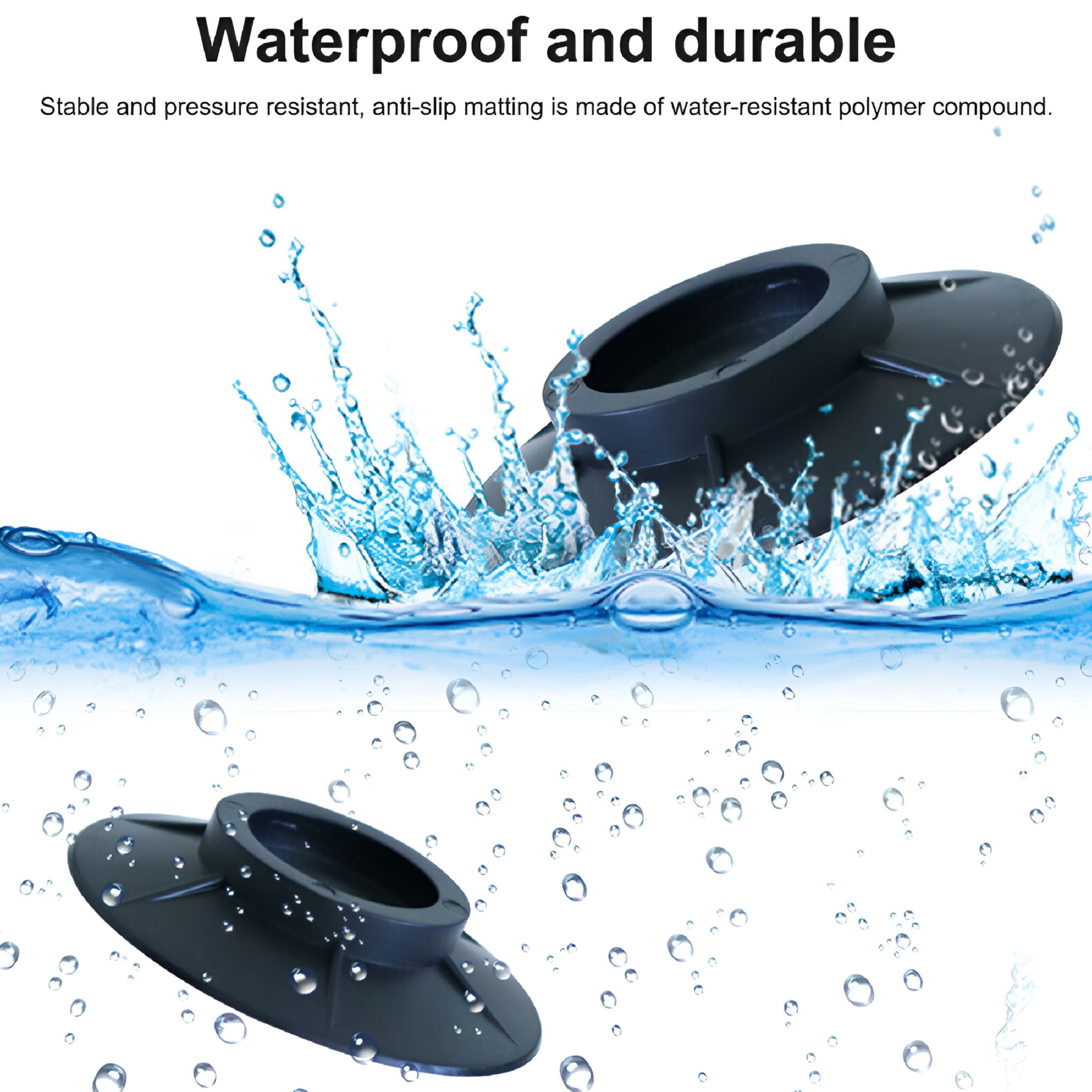 LAMIRO 4Pcs Washing Machine Support Mat Anti-Vibration Leg Stopper Foot Pad Feet Pads