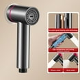 thumbnail image 3 of High Pressure Shower Head with Handheld, JDO 6 Spray Settings Handheld Showerhead, 4.3" High Flow Rain Showerhead Set with 59" Stainless Steel Hose and Adjustable Bracket for Bathroom, Gym, Hotel, 3 of 3