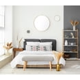 thumbnail image 3 of 16" x 16" Simply Daisy Let It Snow Polyester Accent Pillow, Pale Pink Qty 1, 3 of 3