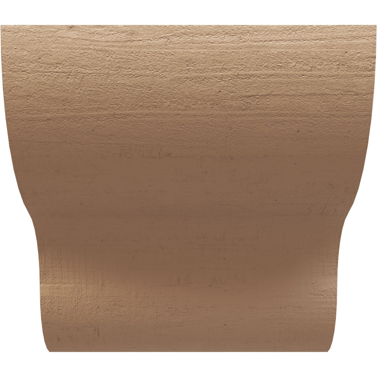 7"W x 7"D x 7"H Wide Greensboro Rough Cedar Woodgrain TimberThane Corbel, Primed Tan