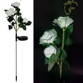 thumbnail image 3 of Luces solares para exteriores, luces rosas, luces impermeables para exteriores, accesorio de jardín con energía Solar, decoración de jardín Jormftte CPB-US-DYP166-1, 3 of 5