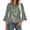 Green, variant on Womens Tops 3/4 Length Sleeve Womens Tops V Neck Spring Shirts 2025 Petal Bell Sleeve Plus Size Boho Ethnic Style Tee Shirts Womens Summer Tops Tops for Women Trendy Blue 3XL