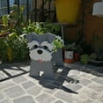 thumbnail image 4 of Cartoon Garden Animal Shaped Box PVC Dog Planter Pot Succulent Planter Flower Pot Plant Pots 8, 4 of 8